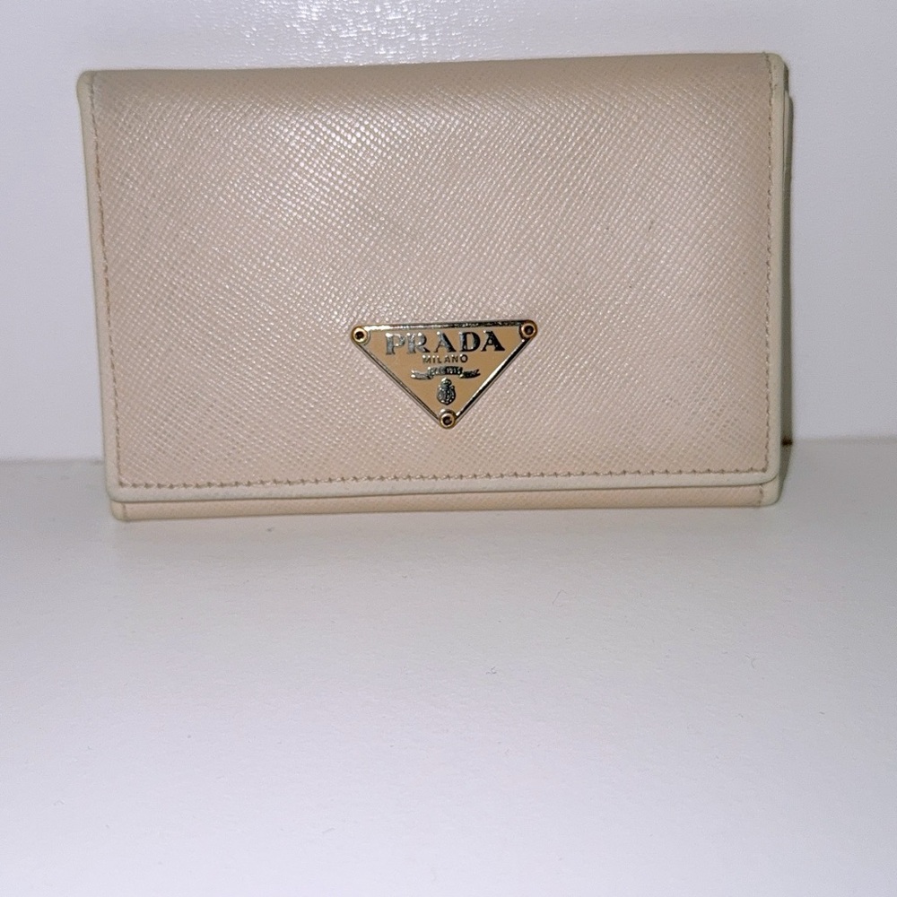 Prada Beige Cardholder